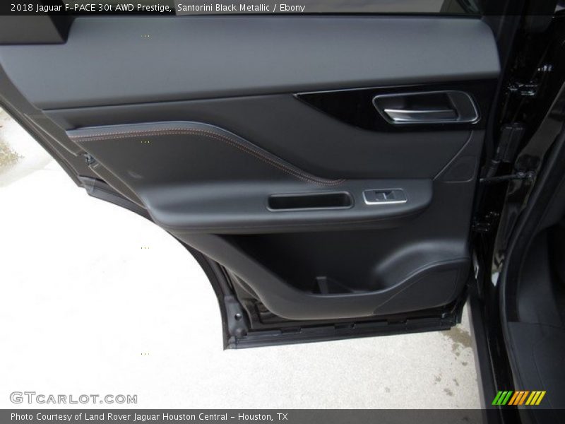 Santorini Black Metallic / Ebony 2018 Jaguar F-PACE 30t AWD Prestige