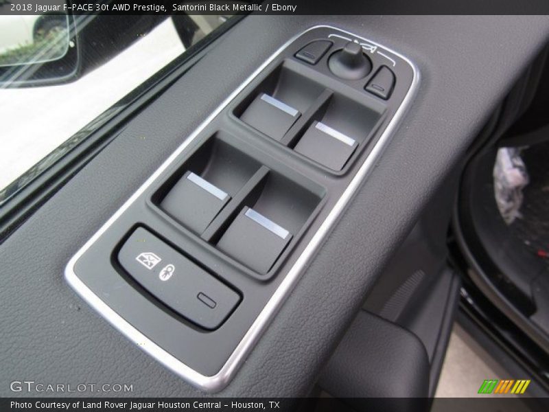 Santorini Black Metallic / Ebony 2018 Jaguar F-PACE 30t AWD Prestige