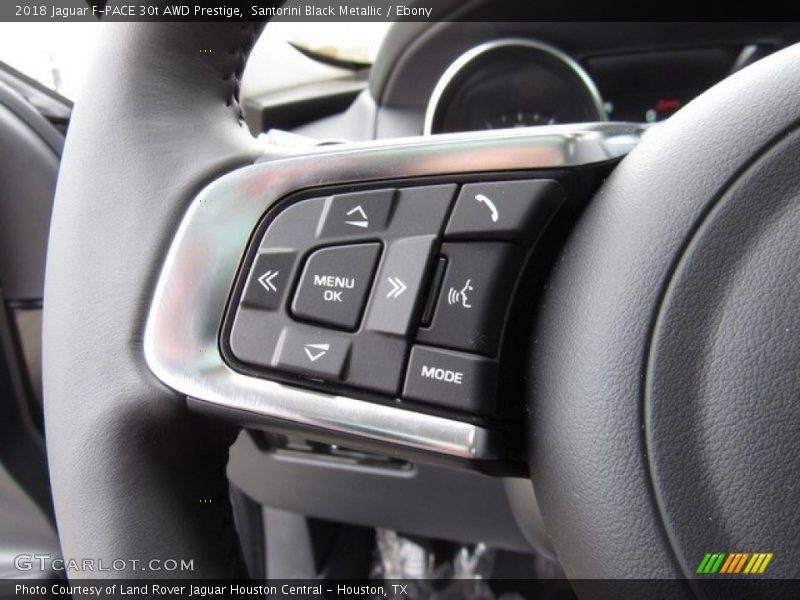 Santorini Black Metallic / Ebony 2018 Jaguar F-PACE 30t AWD Prestige