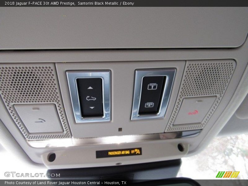 Santorini Black Metallic / Ebony 2018 Jaguar F-PACE 30t AWD Prestige