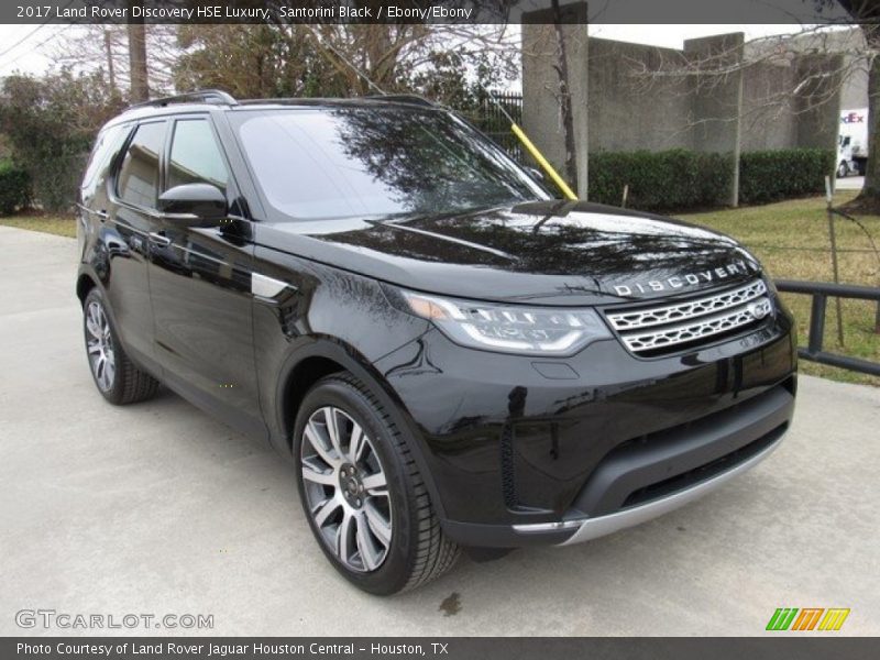 Santorini Black / Ebony/Ebony 2017 Land Rover Discovery HSE Luxury