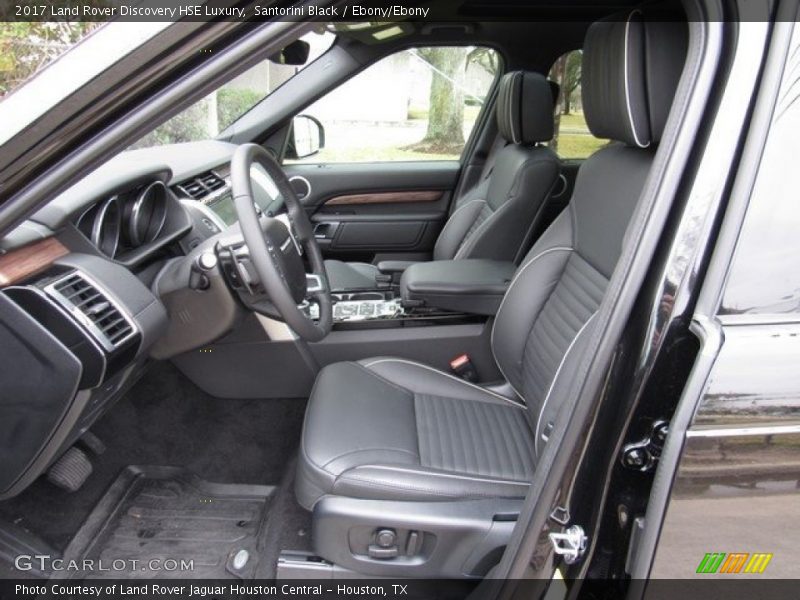 Santorini Black / Ebony/Ebony 2017 Land Rover Discovery HSE Luxury