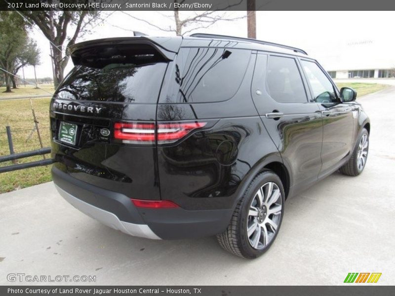 Santorini Black / Ebony/Ebony 2017 Land Rover Discovery HSE Luxury