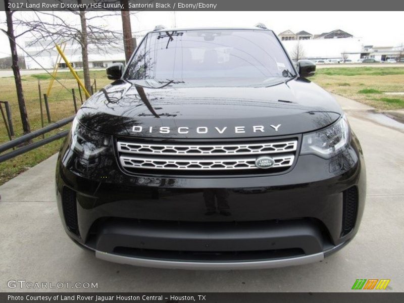 Santorini Black / Ebony/Ebony 2017 Land Rover Discovery HSE Luxury