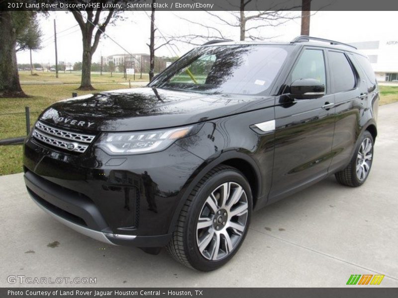 Santorini Black / Ebony/Ebony 2017 Land Rover Discovery HSE Luxury