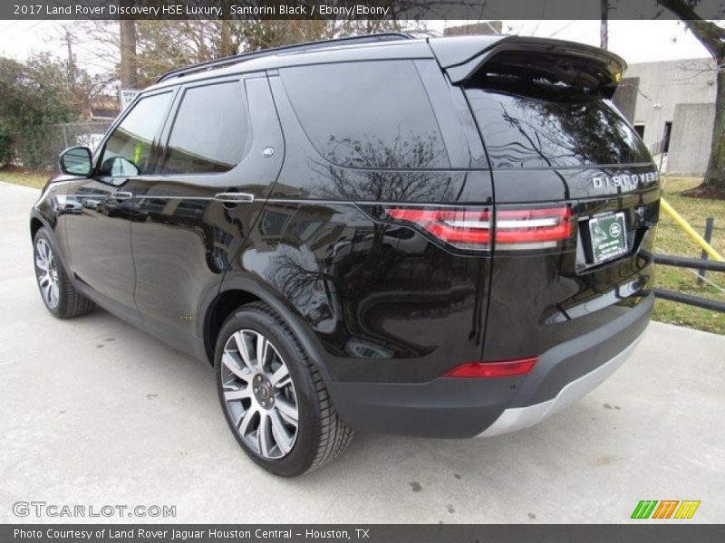 Santorini Black / Ebony/Ebony 2017 Land Rover Discovery HSE Luxury