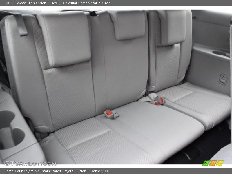 Celestial Silver Metallic / Ash 2018 Toyota Highlander LE AWD