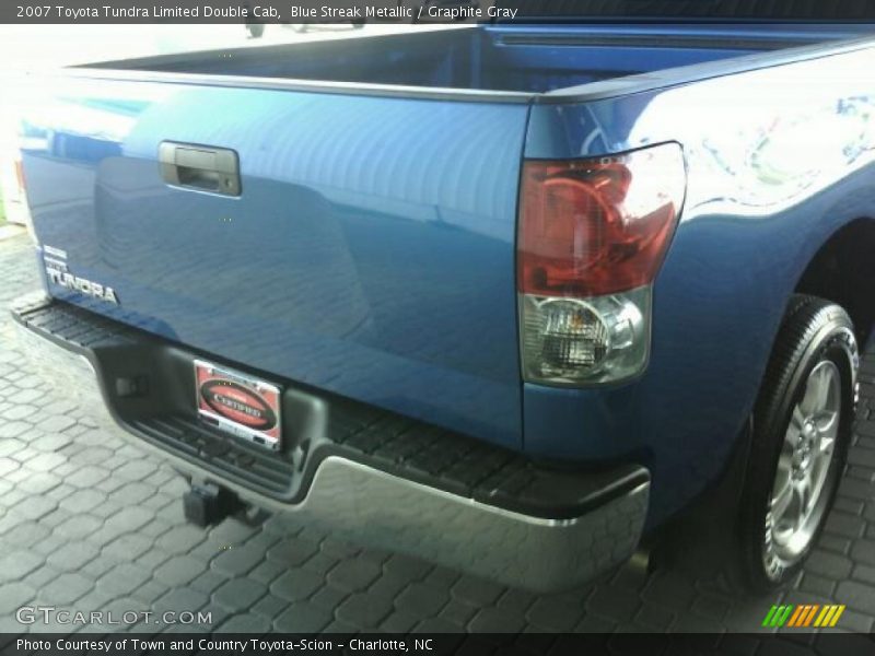 Blue Streak Metallic / Graphite Gray 2007 Toyota Tundra Limited Double Cab