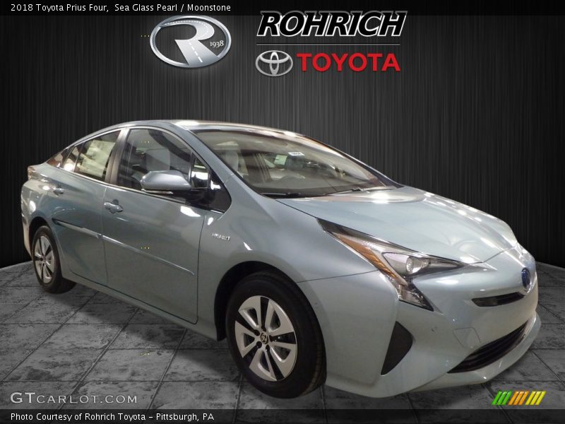 Sea Glass Pearl / Moonstone 2018 Toyota Prius Four