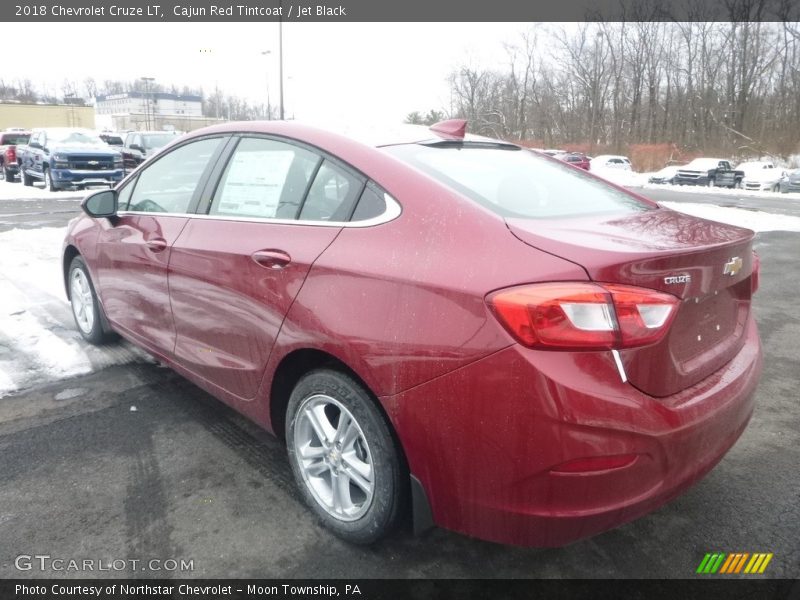 Cajun Red Tintcoat / Jet Black 2018 Chevrolet Cruze LT