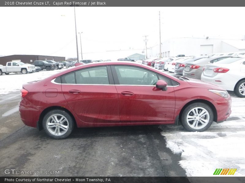 Cajun Red Tintcoat / Jet Black 2018 Chevrolet Cruze LT