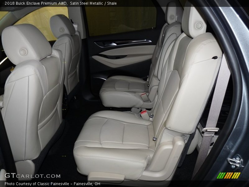 Satin Steel Metallic / Shale 2018 Buick Enclave Premium AWD