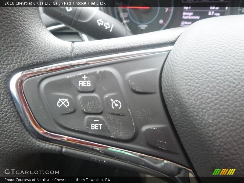 Cajun Red Tintcoat / Jet Black 2018 Chevrolet Cruze LT