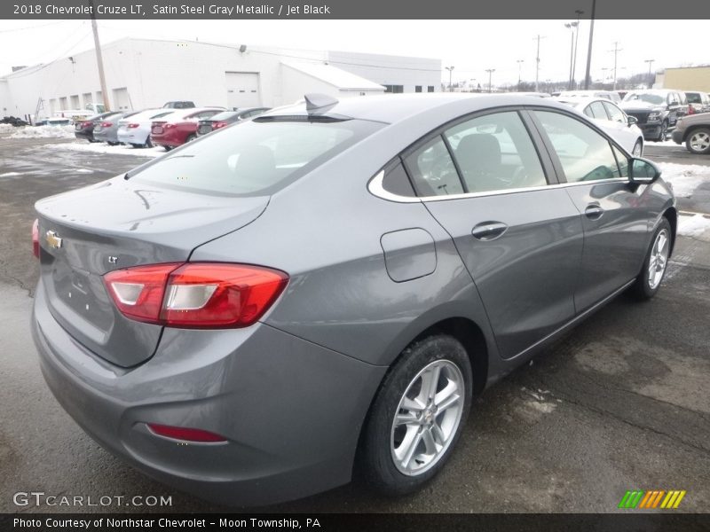 Satin Steel Gray Metallic / Jet Black 2018 Chevrolet Cruze LT