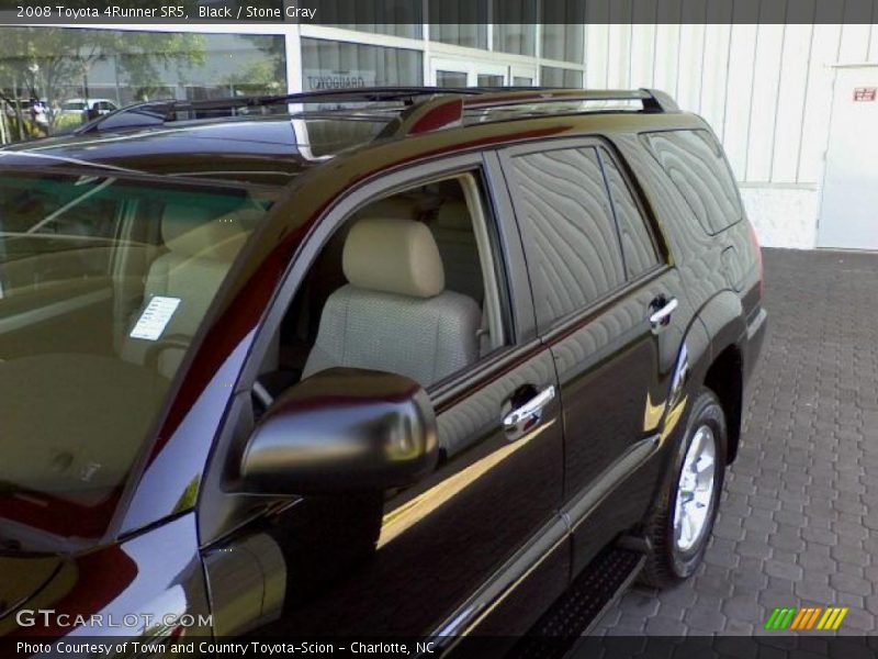 Black / Stone Gray 2008 Toyota 4Runner SR5