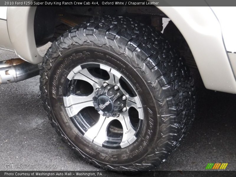 Oxford White / Chaparral Leather 2010 Ford F250 Super Duty King Ranch Crew Cab 4x4