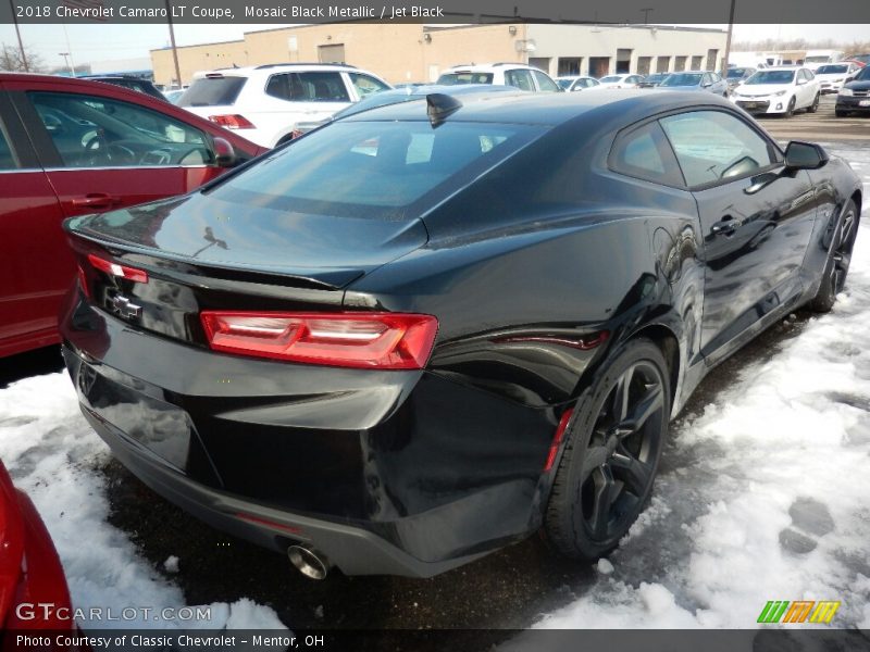 Mosaic Black Metallic / Jet Black 2018 Chevrolet Camaro LT Coupe