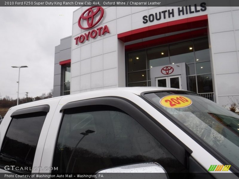 Oxford White / Chaparral Leather 2010 Ford F250 Super Duty King Ranch Crew Cab 4x4