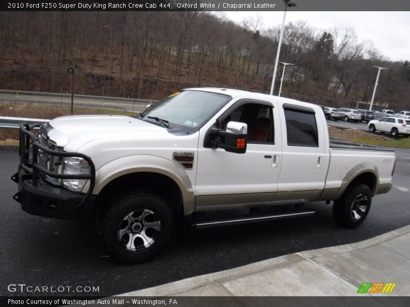 Oxford White / Chaparral Leather 2010 Ford F250 Super Duty King Ranch Crew Cab 4x4