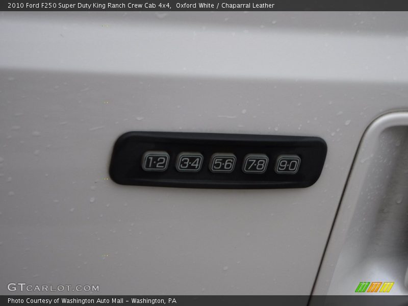 Oxford White / Chaparral Leather 2010 Ford F250 Super Duty King Ranch Crew Cab 4x4
