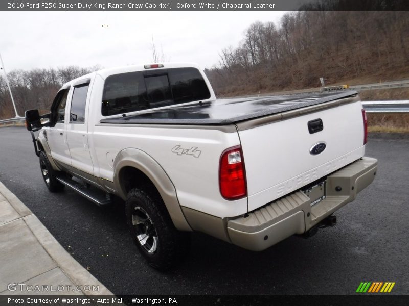 Oxford White / Chaparral Leather 2010 Ford F250 Super Duty King Ranch Crew Cab 4x4