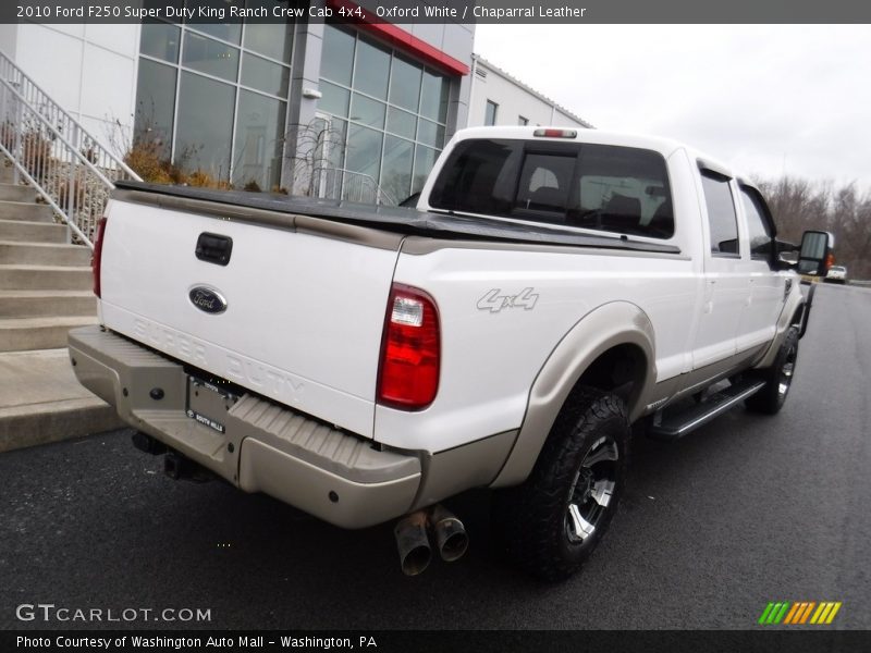 Oxford White / Chaparral Leather 2010 Ford F250 Super Duty King Ranch Crew Cab 4x4