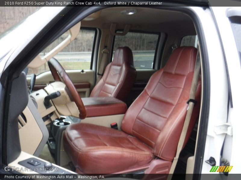 Oxford White / Chaparral Leather 2010 Ford F250 Super Duty King Ranch Crew Cab 4x4