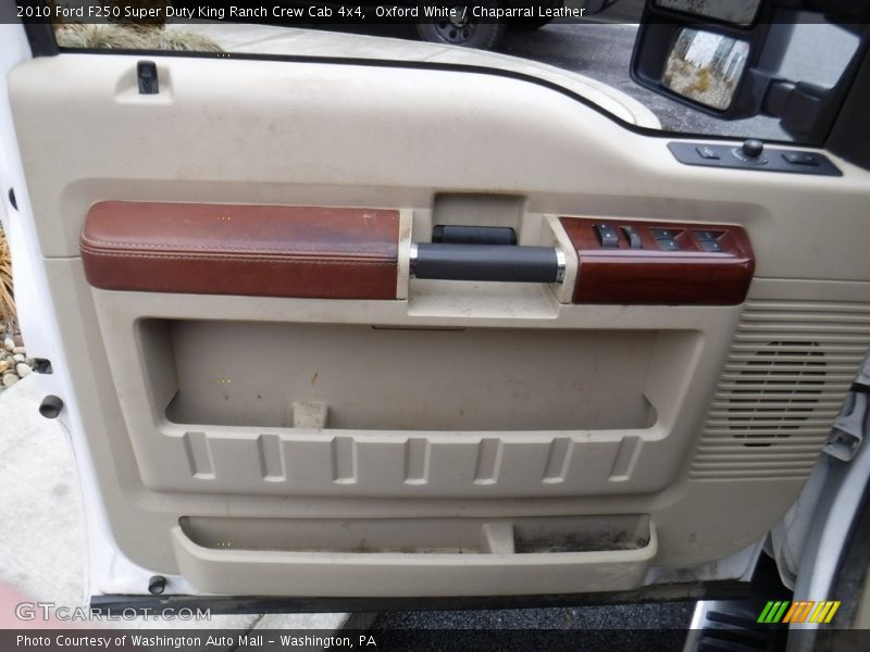 Oxford White / Chaparral Leather 2010 Ford F250 Super Duty King Ranch Crew Cab 4x4