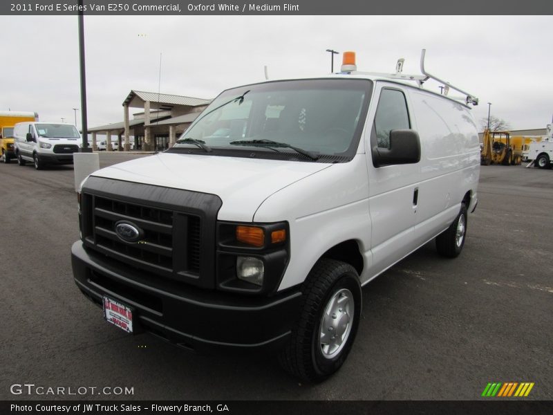 Oxford White / Medium Flint 2011 Ford E Series Van E250 Commercial