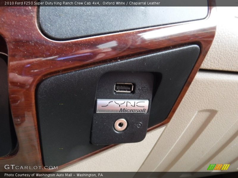 Oxford White / Chaparral Leather 2010 Ford F250 Super Duty King Ranch Crew Cab 4x4
