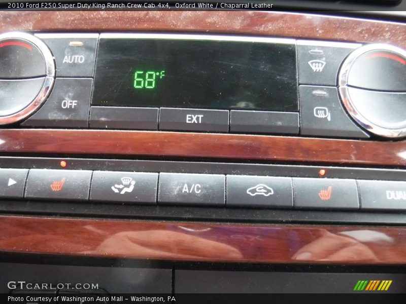 Oxford White / Chaparral Leather 2010 Ford F250 Super Duty King Ranch Crew Cab 4x4