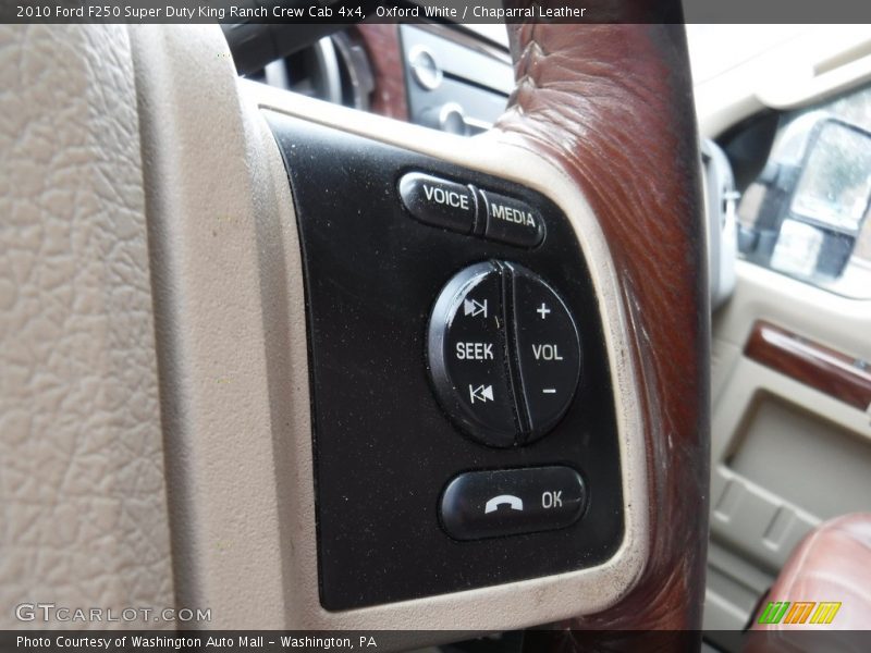 Oxford White / Chaparral Leather 2010 Ford F250 Super Duty King Ranch Crew Cab 4x4