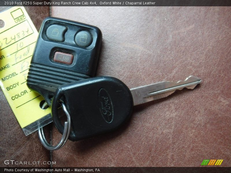 Oxford White / Chaparral Leather 2010 Ford F250 Super Duty King Ranch Crew Cab 4x4