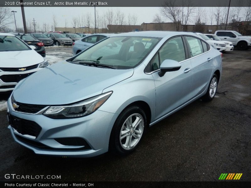 Arctic Blue Metallic / Jet Black 2018 Chevrolet Cruze LT
