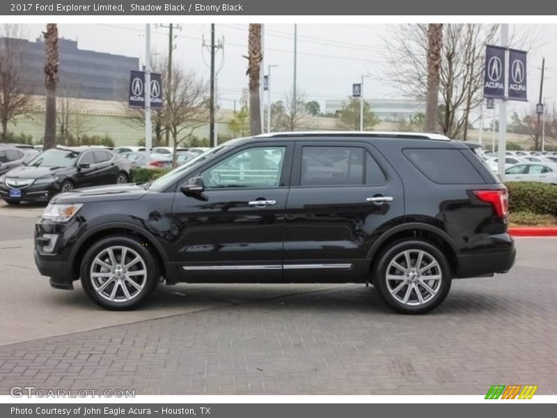 Shadow Black / Ebony Black 2017 Ford Explorer Limited