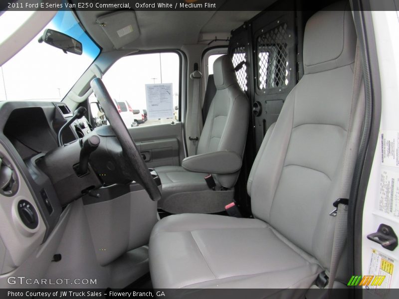 Oxford White / Medium Flint 2011 Ford E Series Van E250 Commercial