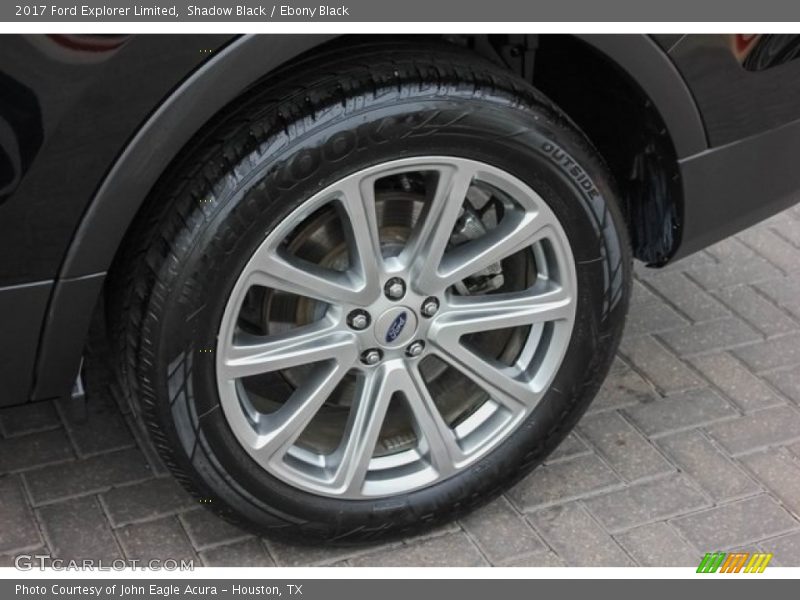 Shadow Black / Ebony Black 2017 Ford Explorer Limited