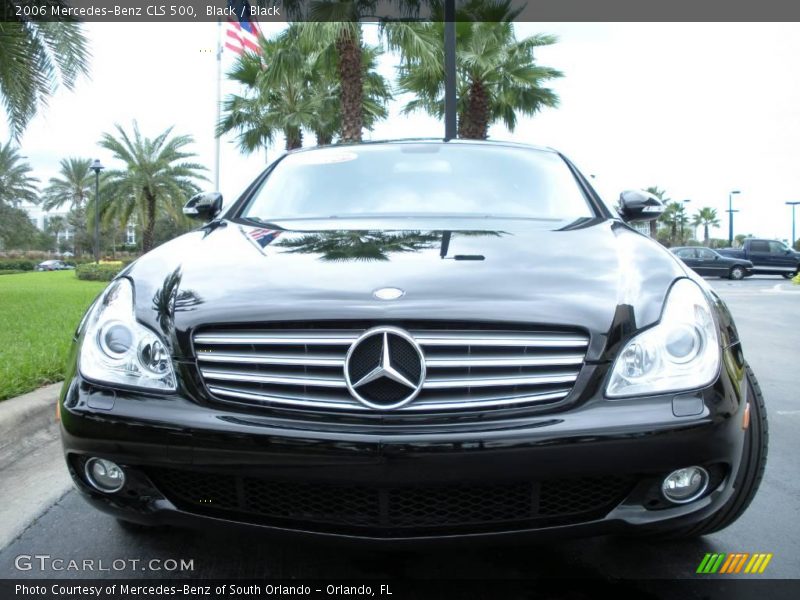 Black / Black 2006 Mercedes-Benz CLS 500