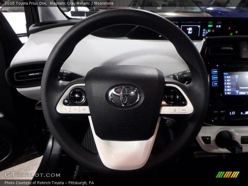 Magnetic Gray Metallic / Moonstone 2018 Toyota Prius One
