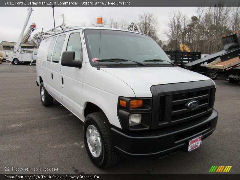 Oxford White / Medium Flint 2011 Ford E Series Van E250 Commercial