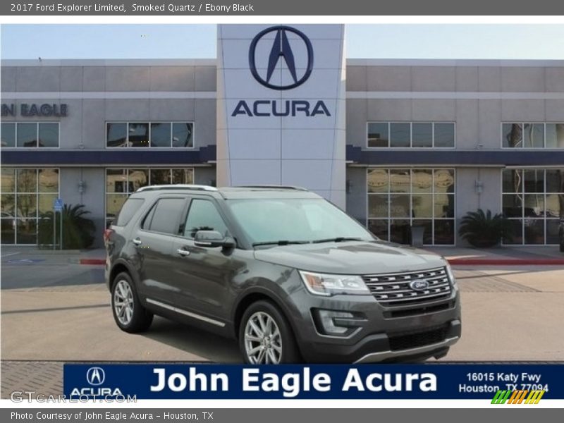 Smoked Quartz / Ebony Black 2017 Ford Explorer Limited