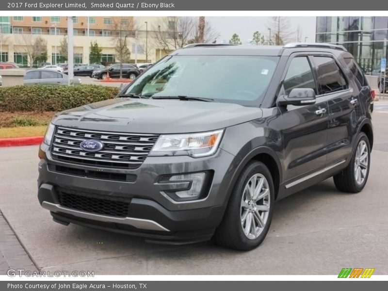 Smoked Quartz / Ebony Black 2017 Ford Explorer Limited