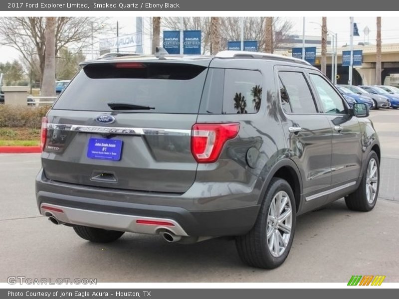 Smoked Quartz / Ebony Black 2017 Ford Explorer Limited