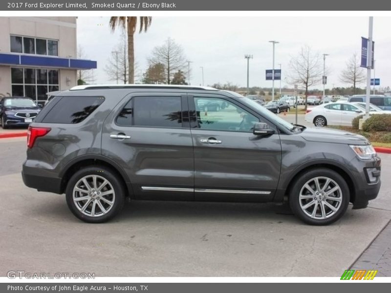 Smoked Quartz / Ebony Black 2017 Ford Explorer Limited