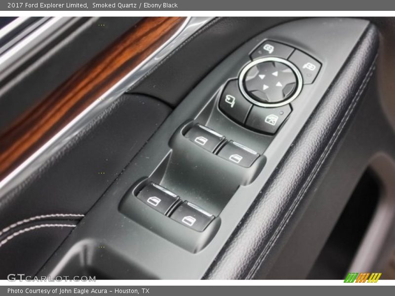 Smoked Quartz / Ebony Black 2017 Ford Explorer Limited