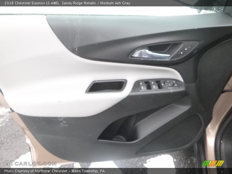 Sandy Ridge Metallic / Medium Ash Gray 2018 Chevrolet Equinox LS AWD