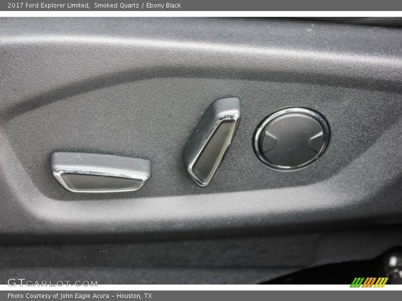 Smoked Quartz / Ebony Black 2017 Ford Explorer Limited