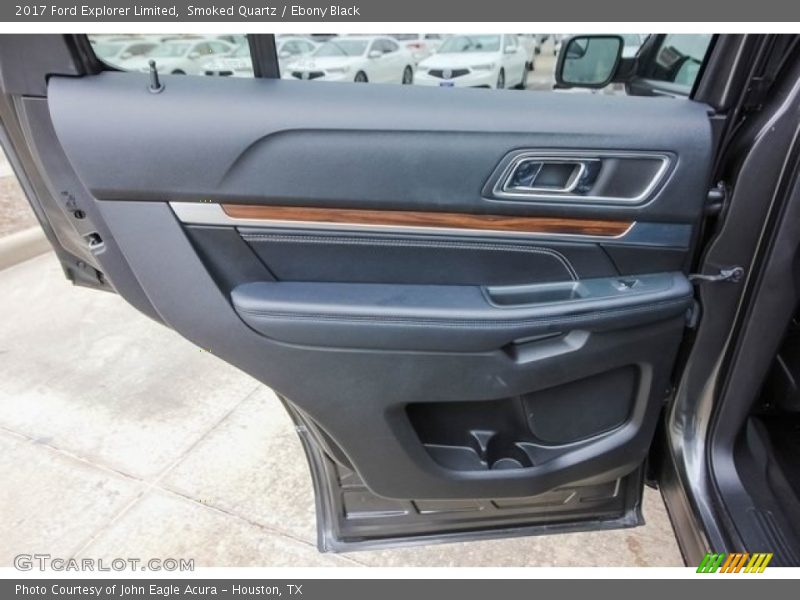 Smoked Quartz / Ebony Black 2017 Ford Explorer Limited