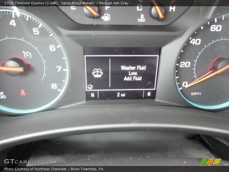 Sandy Ridge Metallic / Medium Ash Gray 2018 Chevrolet Equinox LS AWD