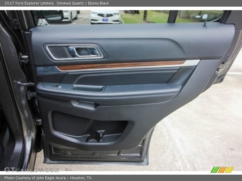 Smoked Quartz / Ebony Black 2017 Ford Explorer Limited